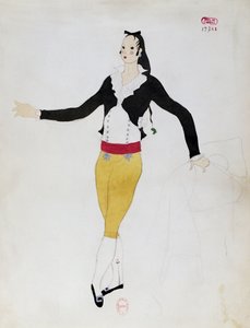 Kostüm für die Figur des Figaro aus Der Barbier von Sevilla von Gioacchino Rossini von Charles Martin