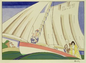 Segeln, ca. 1920