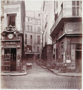 Impasse St. Claude, von der Rue St. Sauveur, Paris, zwischen 1858-78