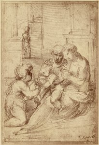 [Reproduktion einer Zeichnung von Raphael] von Charles Marville