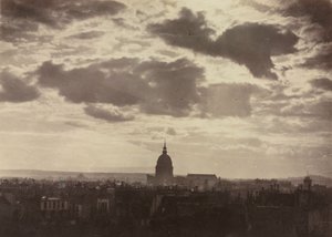 Ohne Titel Wolkenstudie mit Les Invalides, 1860