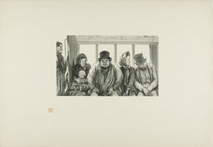 Innenraum eines Busses von Charles Maurand