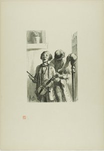Die Straßensänger von Charles Maurand