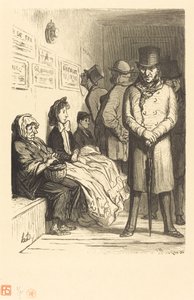 Ein Omnibus-Wartezimmer