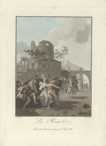 Der Streit von Charles Melchior Descourtis