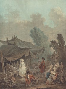 Dorffest, 1785 von Charles Melchior Descourtis
