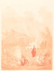 Dorffest Hochzeit, 1785 von Charles Melchior Descourtis