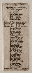 Radierungen von Paris: Widmung an Reynier Nooms, genannt Zeeman, 1854 von Charles Meryon