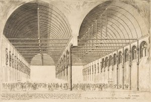 La salle des pas-perdus im alten Justizpalast