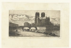 Notre-Dame in Paris von Charles Meryon