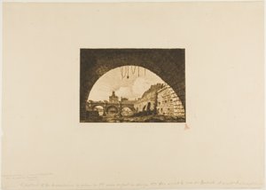 Pont-Neuf und die Samaritaine, gesehen unter dem ersten Bogen der Pont-au-Change, Paris