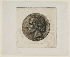 Porträt des Dichters Evariste Boulay-Paty