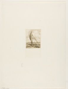 Schnellsegelnde Proa, Mulgrave-Archipel, Ozeanien von Charles Meryon