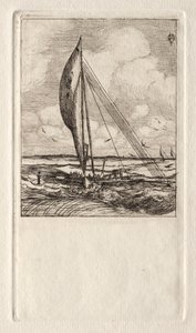 Schnell segelnde Proa, Mulgrave-Archipel, Ozeanien, 1866