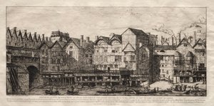 Ansicht eines Teils der Stadt Paris gegen Ende des 17. Jahrhunderts von Charles Meryon