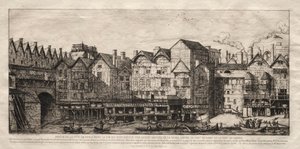 Ansicht eines Teils der Stadt Paris, gegen Ende des 17. Jahrhunderts, 1861 von Charles Meryon