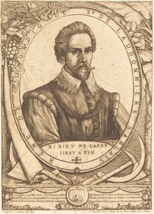 René Laudonnière Sablais (De Burdigale) von Charles Meryon after Crispijn de Passe I