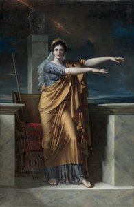 Polyhymnia, Muse der Beredsamkeit von Charles Meynier