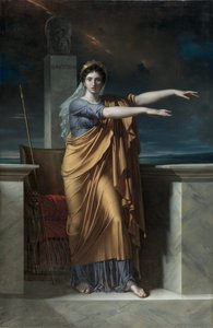 Polyhymnia, Muse der Beredsamkeit; Erato, Muse der lyrischen Poesie; Apollo, Gott des Lichts, der Beredsamkeit, der Poesie und der schönen Künste mit Urania, Muse der Astronomie; Kalliope, Muse der epischen Poesie; Klio, Muse der Geschichte