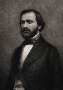 Porträt des Komponisten Giuseppe Verdi 1813-1901