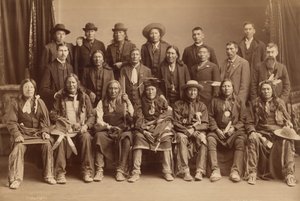Sioux-Delegation, 1891 von Charles Milton Bell