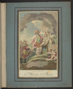 Vue Remarquables des Montagnes de la Suisse, Frontispiz von Charles Monnet