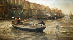 Endlich zu Hause! von Charles Napier Hemy