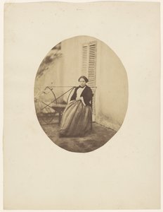 Porträt von Rachel Félix von Charles Nègre