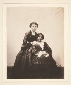 Porträt von zwei Frauen von Charles Nègre