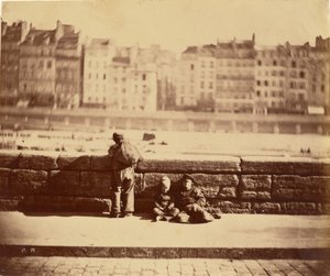 [Rastende Schornsteinfeger] von Charles Nègre