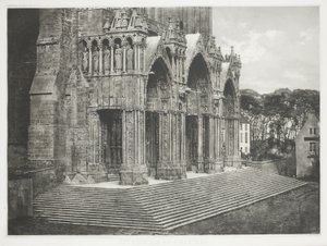 Kathedrale von Chartres von Charles Nègre