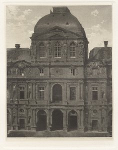Tafel VII – Der Louvre, Pavillon der Uhr