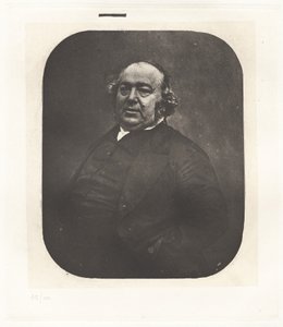 Porträt von Jules Janin, nach Nadar (Platte IX) von Charles Nègre, Nadar, André Jammes