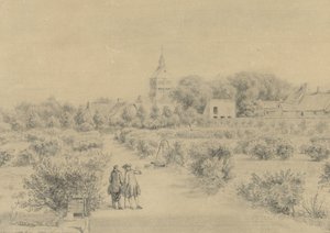 Ansicht des Dorfes Marigny
