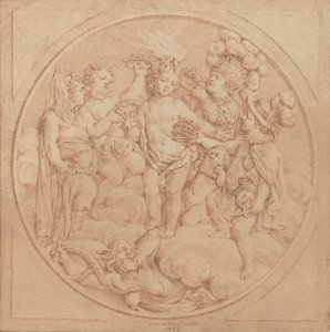 Allegorie des Ruhms von Charles Nicolas Cochin II
