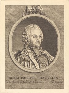Henry Philippe Chauvelin von Charles Nicolas Cochin II