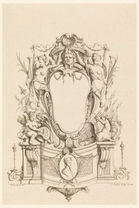 Entwurf für Kartusche aus "Cartouches Nouvellement Inventez"