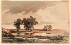 Landschaft von Charles Nicolas Ransonnette