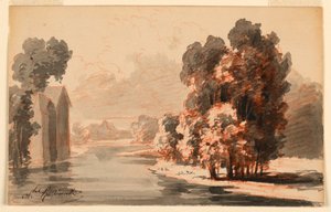 Landschaft von Charles Nicolas Ransonnette