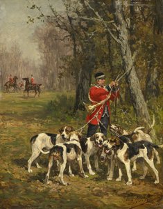 Jagdhunde, ca. 1850-97