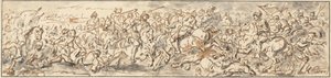 Kavallerieschlacht von Charles Parrocel