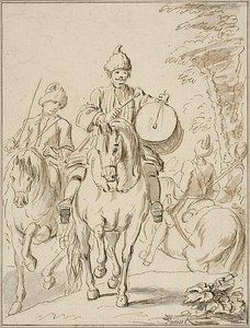 Orientalische Reiter von Charles Parrocel