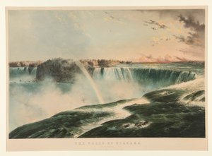 Die Niagarafälle von der kanadischen Seite