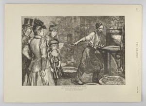 Glühofen am Tower Hill, aus The Graphic, 1895