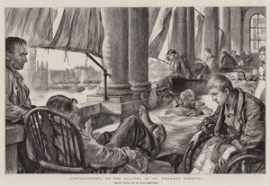 Genesende auf dem Balkon des St. Thomas