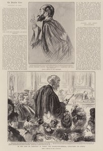 Im Kassationshof, Herr Manau, der Generalstaatsanwalt, schließt seine Rede ab von Charles Paul Renouard