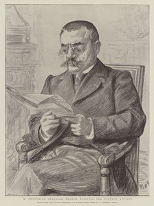 M Theophile Delcasse, französischer Außenminister