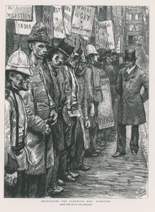 Rekrutierung der Sandwich-Männer von Charles Paul Renouard