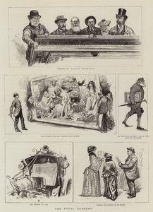 Die Königliche Akademie von Charles Paul Renouard
