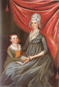 Eleanor Conway Hite und Sohn, James Madison Hite von Charles Peale Polk